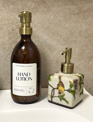 Customer photo review of Stainless Steel, Bamboo / Plastic Pumps