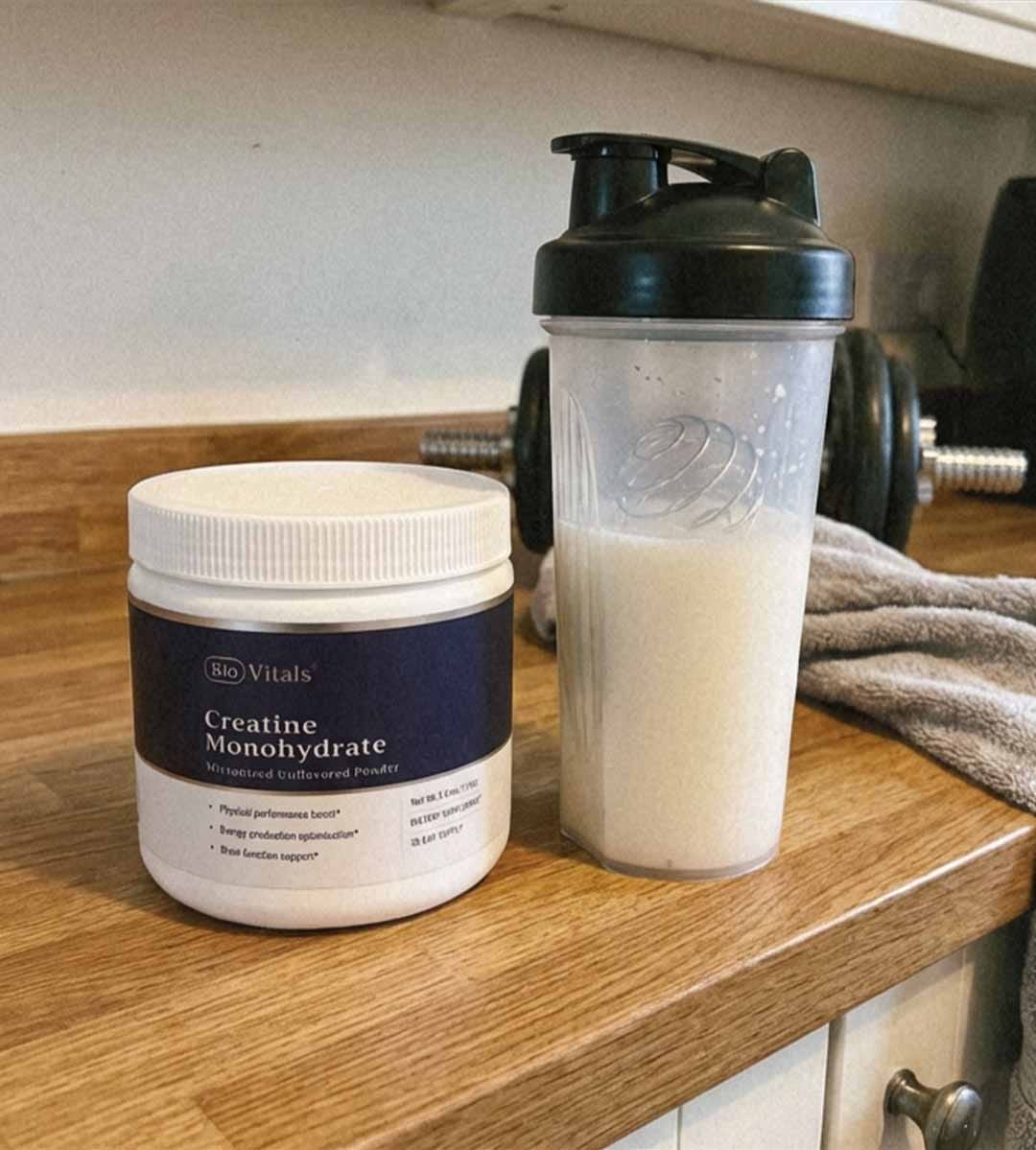 Customer photo review of Creatine Monohydrate