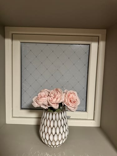 Customer photo review of Static Charlotte vindusfolie