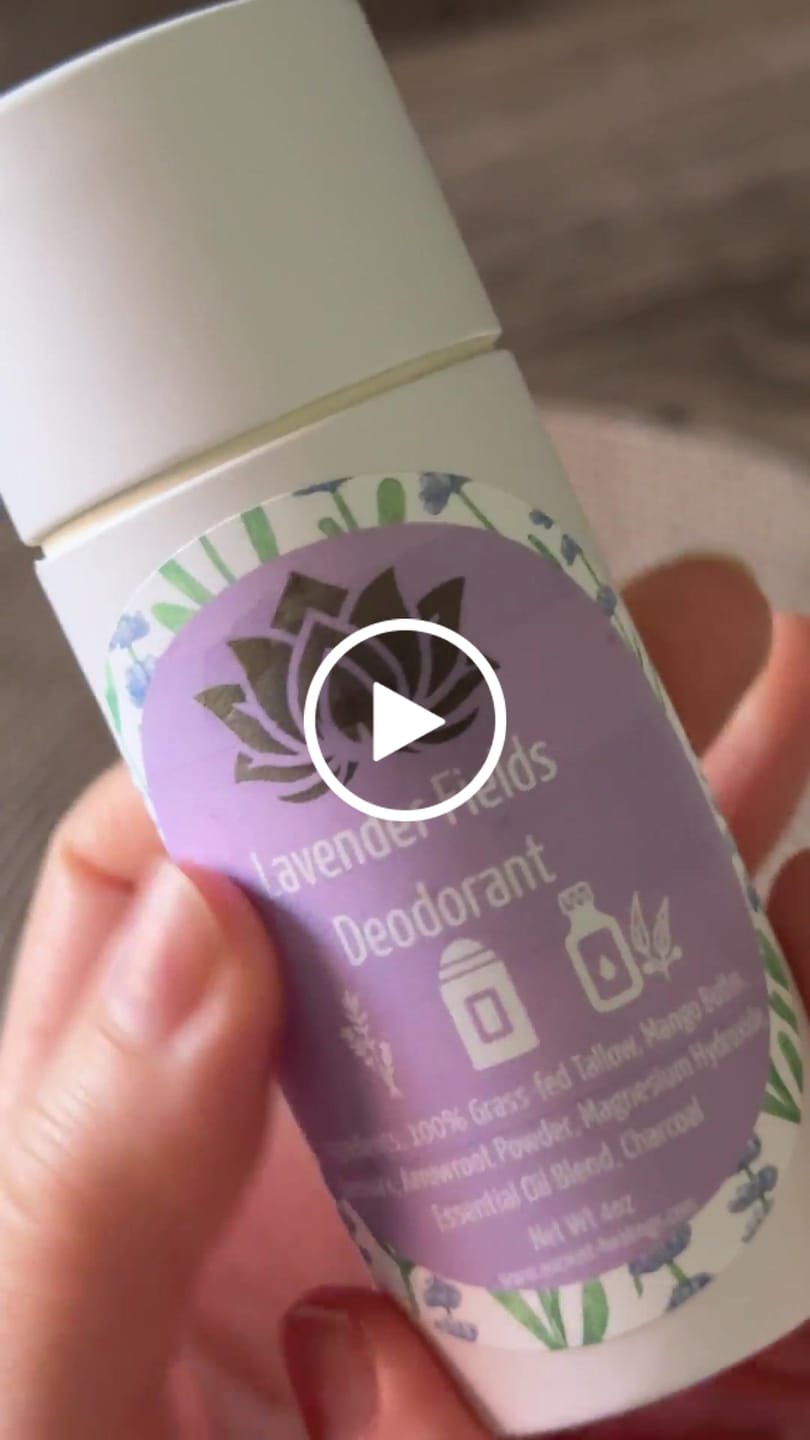 Customer video review of Tallow Deodorant