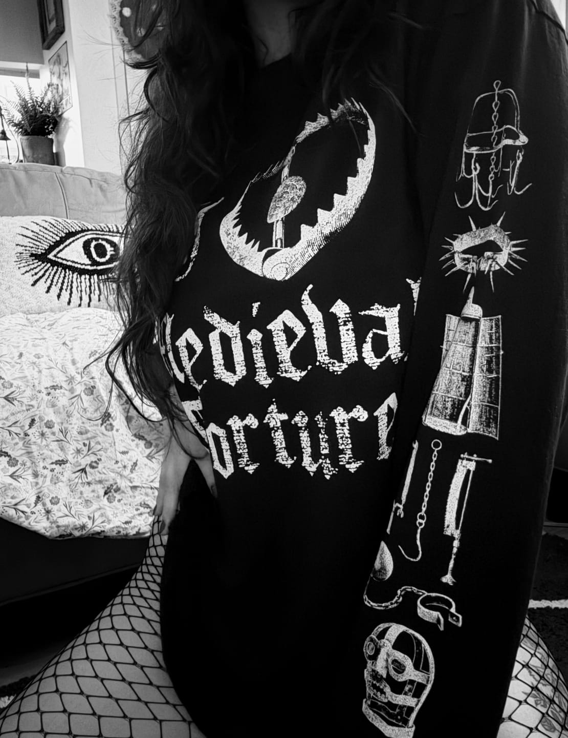 Customer photo review of I 🖤 Medieval Torture Long Sleeve