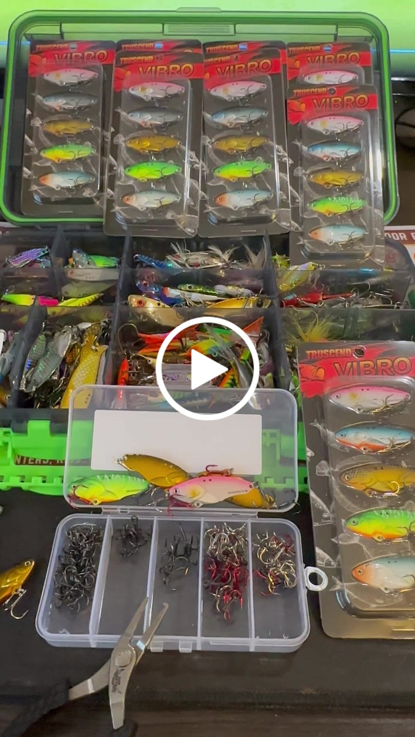 Customer video review of VIB Blade Bait Fishing Lures | Metal Lipless | Crankbait for Bass & Walleye & Trout