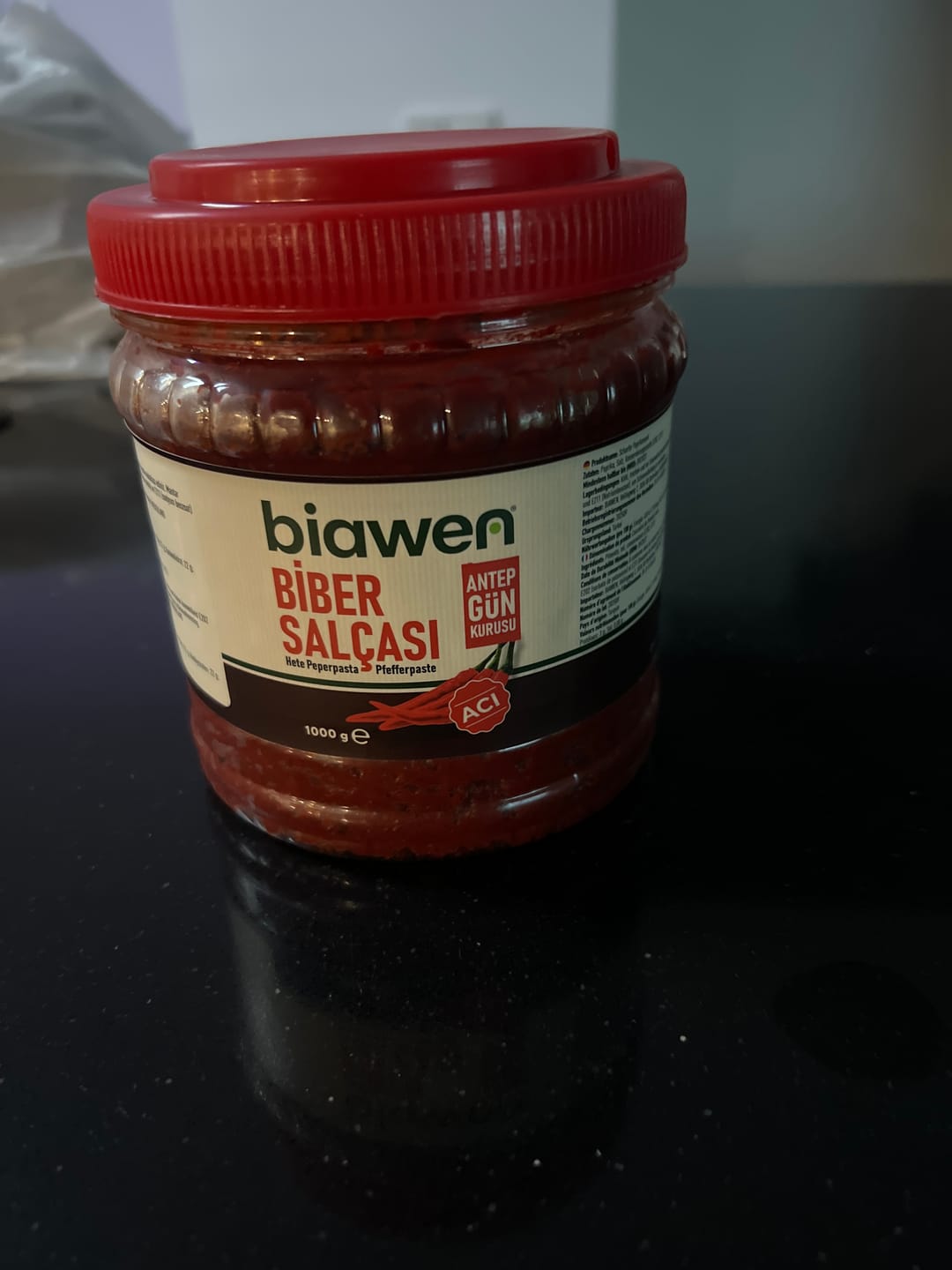 Customer photo review of Gün Kurusu Antep Acı Biber Salçası 1 kg