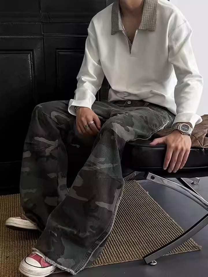 Customer photo review of Aelfric Eden Baggy Barrel Camo Pants
