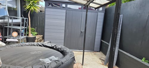Customer photo review of Cortina 9x7 Shed 2.79m x 2.16m