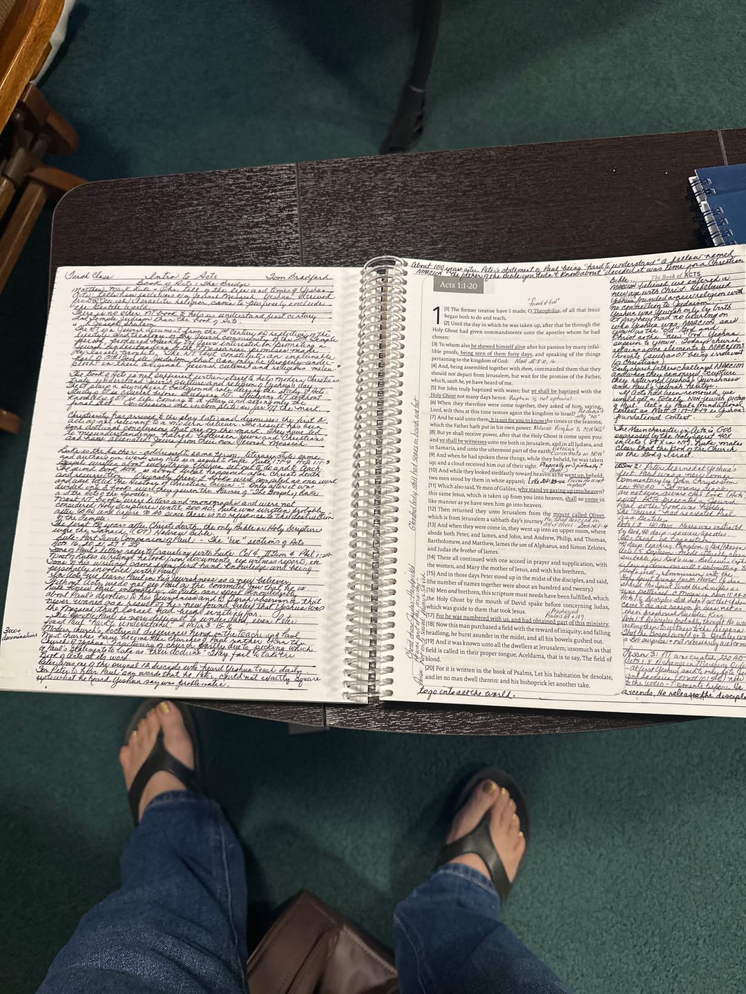 Customer photo review of Spiral Bible™ - ESV- Complete Bible - Bundle