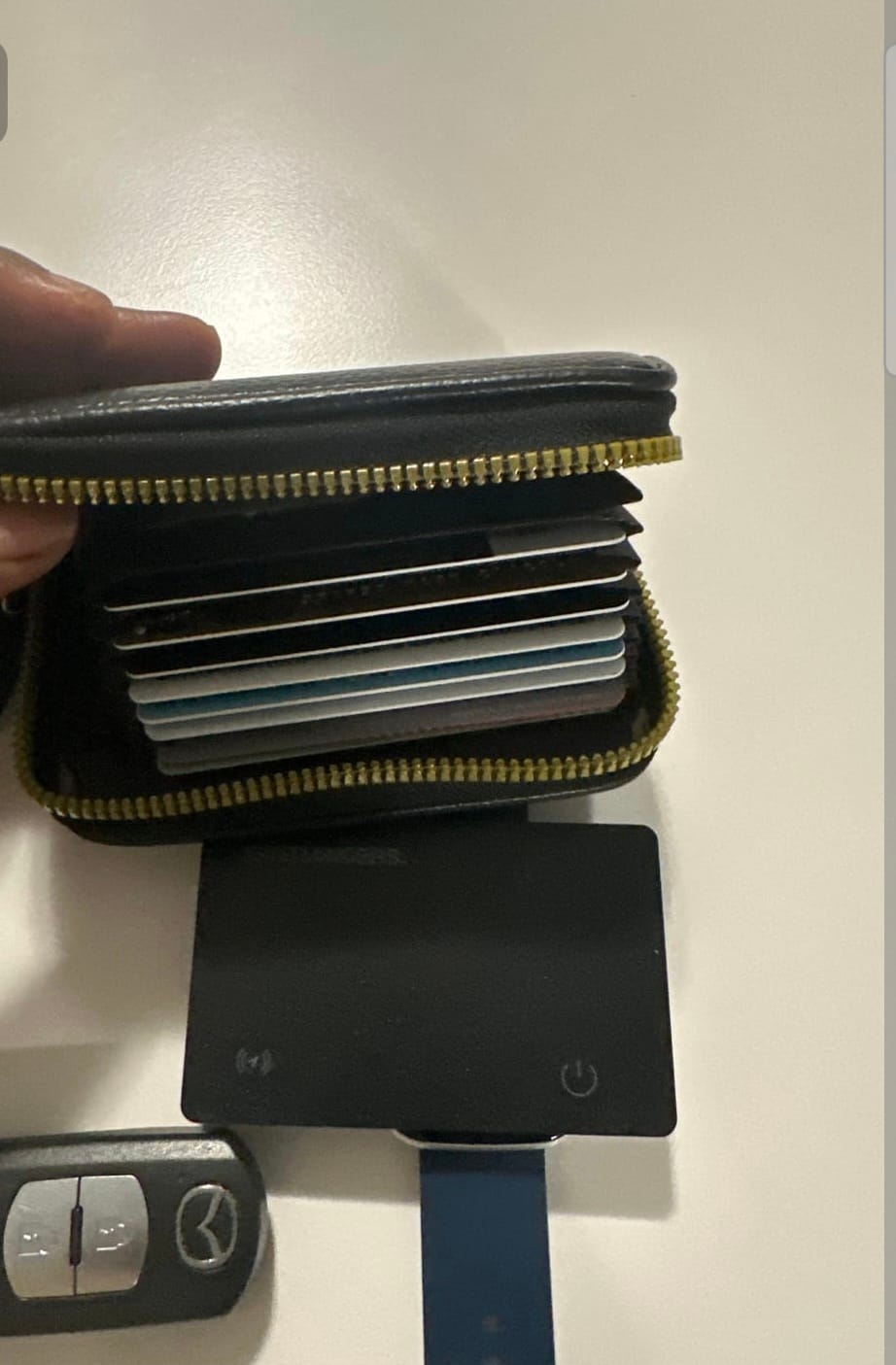 Customer photo review of Smart Tracking Card – Hitta din plånbok på sekunder
