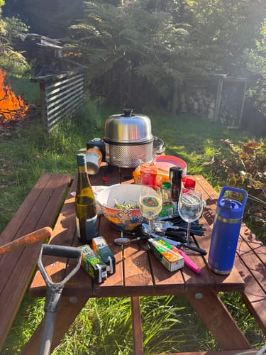 Customer photo review of COBB Grill Gas Bundle