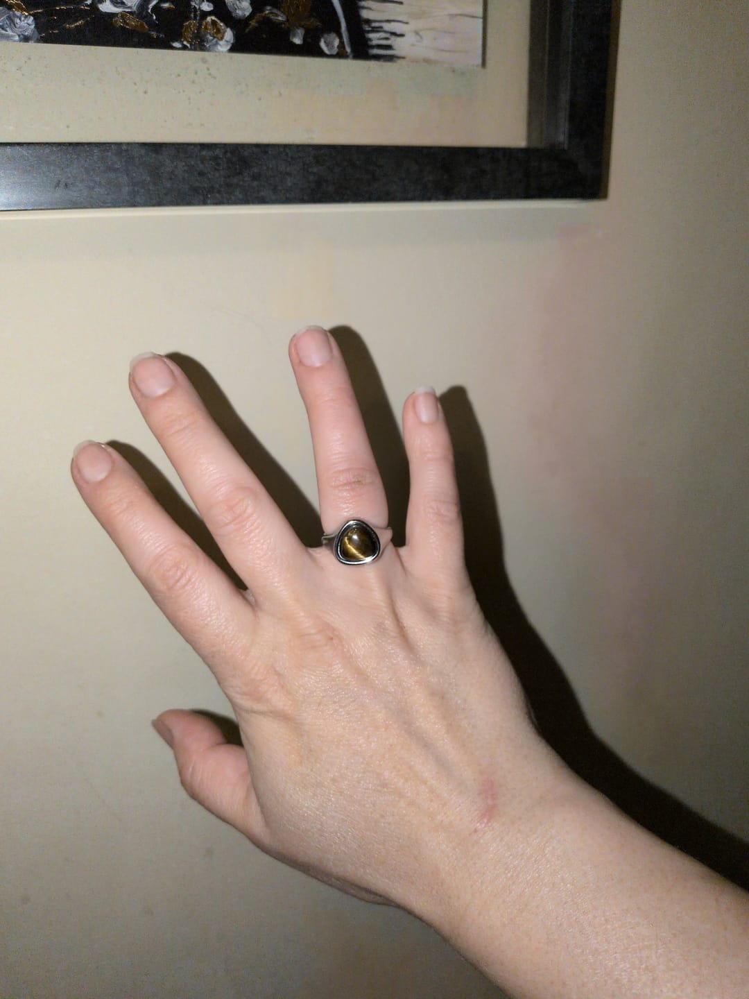 Customer photo review of Alaula Gemstone Bold Ring (Bundle)