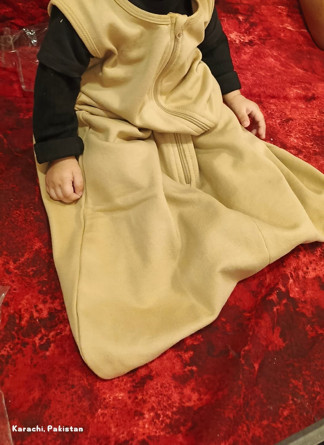 Customer photo review of Sleeping Sack (winter edition)