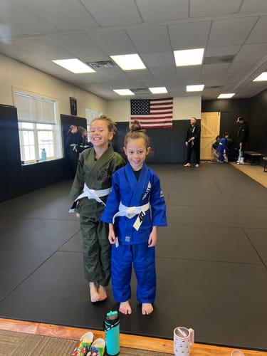 Customer photo review of Core Blue Brazilian Jiu Jitsu Kids BJJ Gi