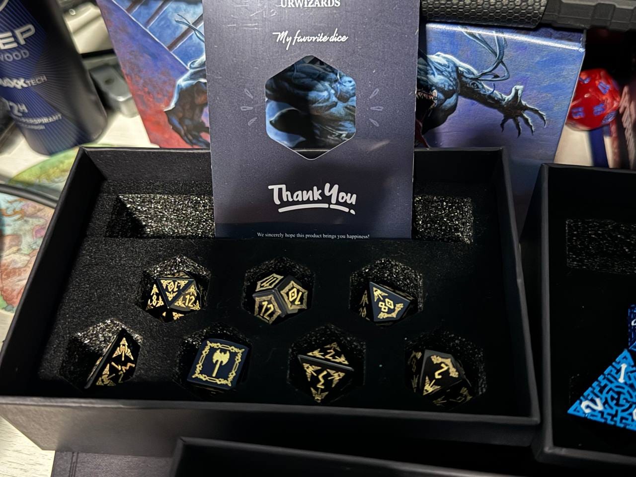 Customer photo review of Mystery Dice Blind Bags!