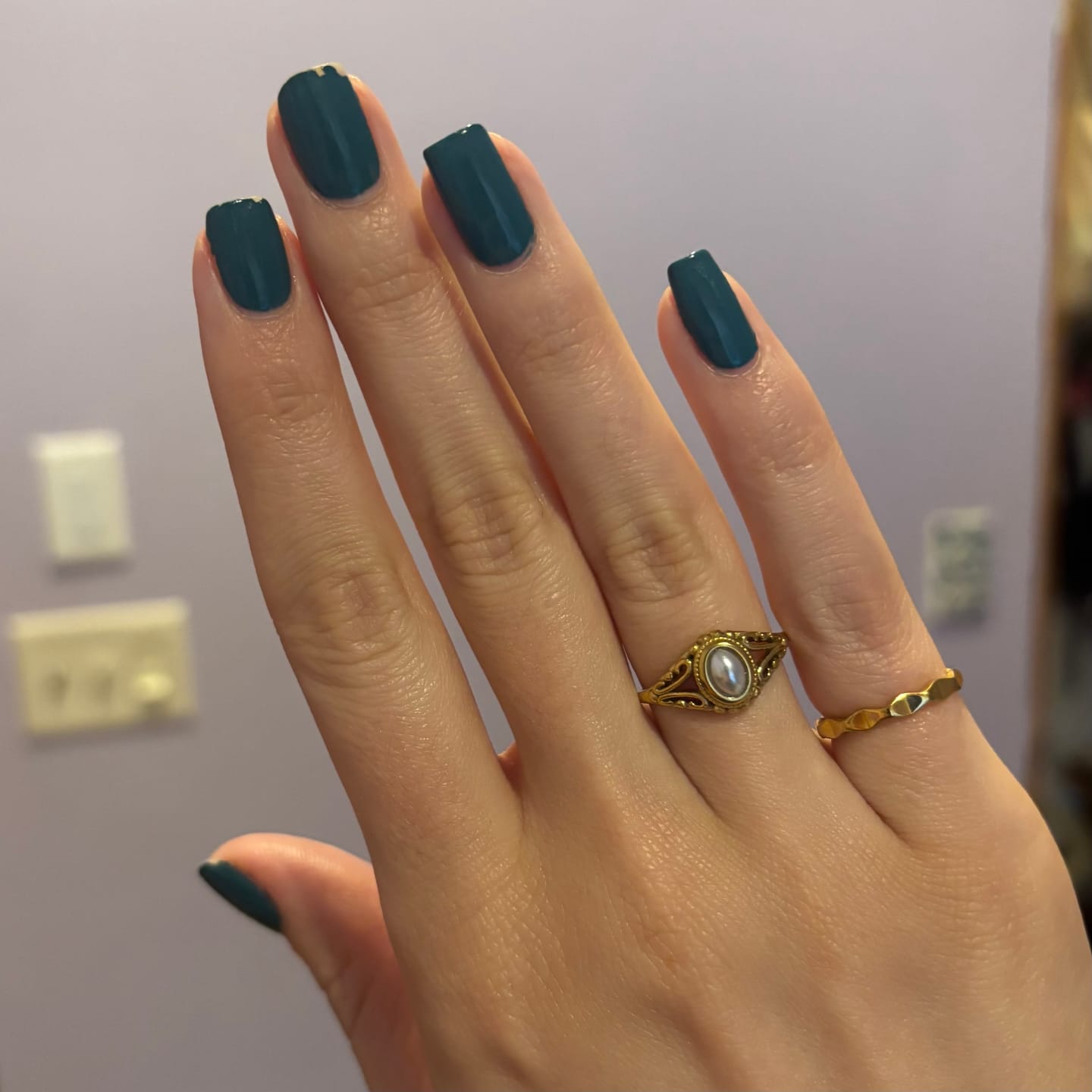 Customer photo review of Vintage Royal Pearl Ring