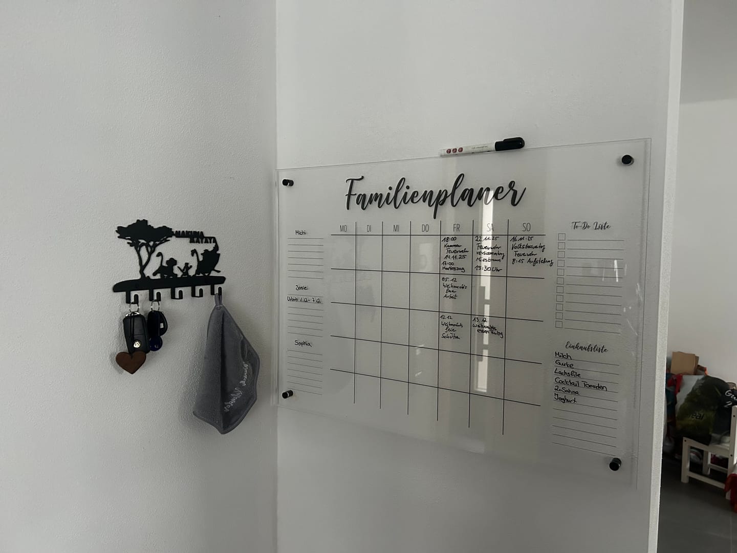 Customer photo review of Familienplaner für 3
