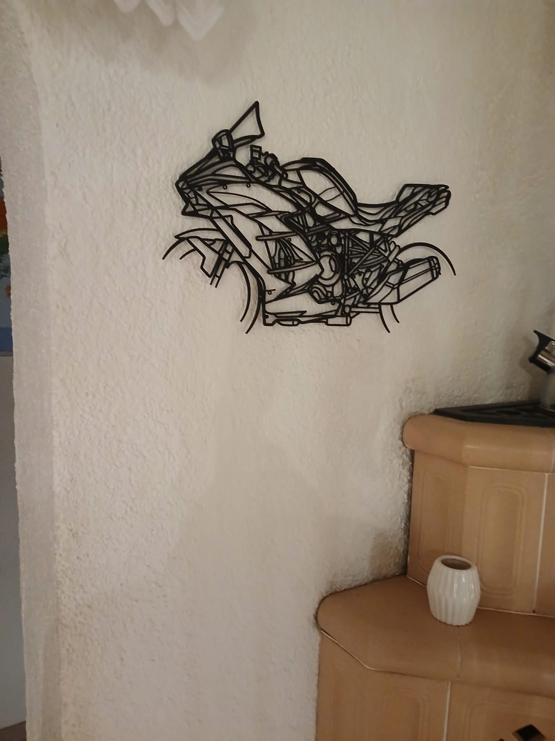 Customer photo review of H2SX 2018 Silhouette Metal Wall Art