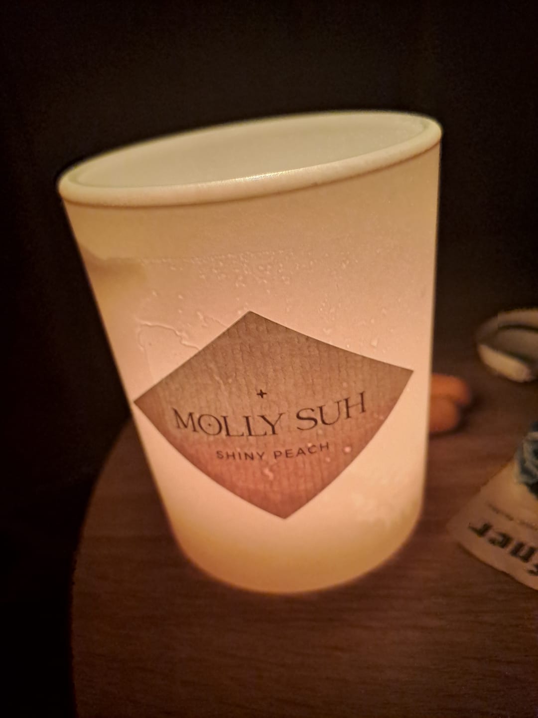 Customer photo review of Shiny Peach