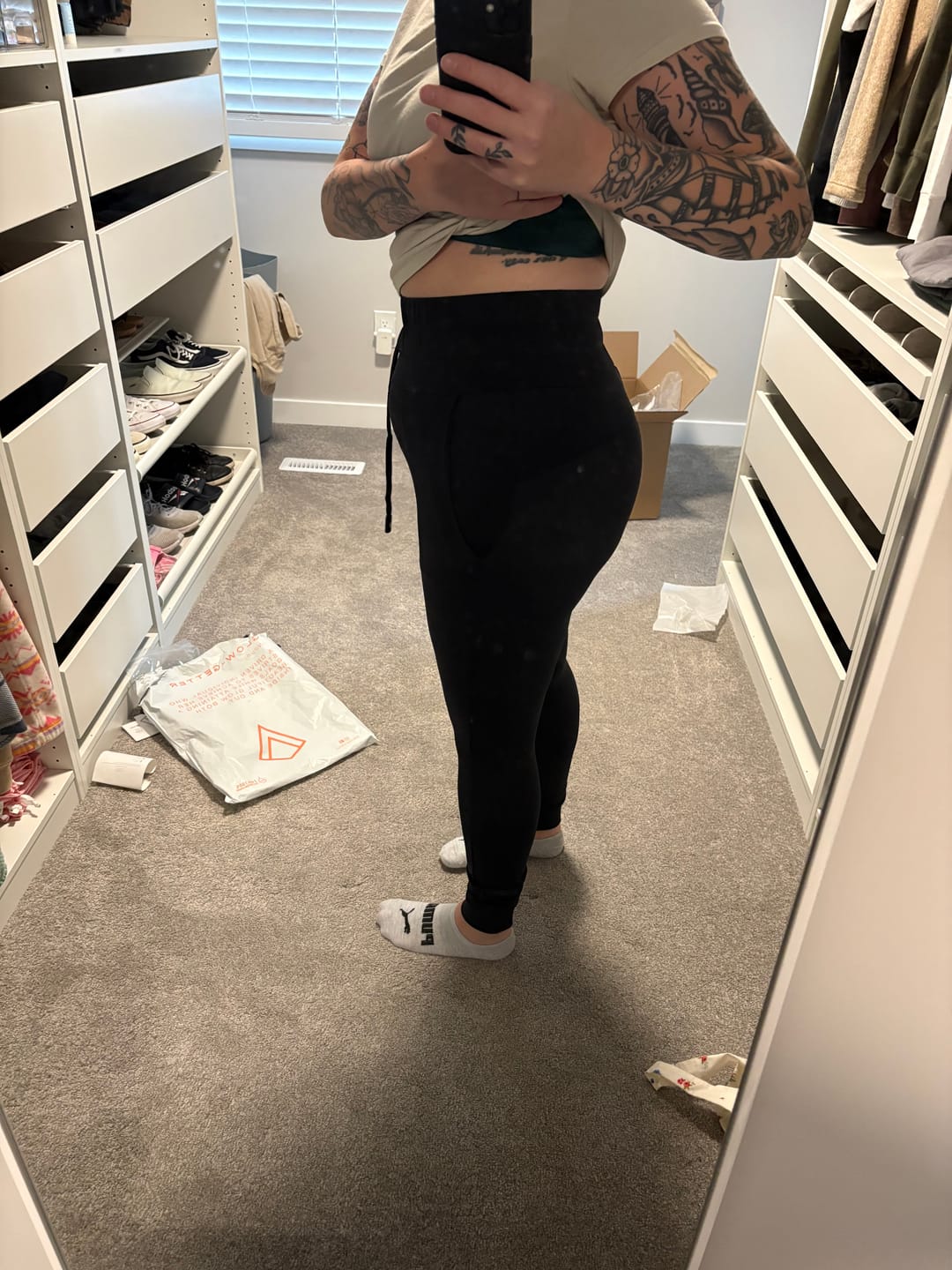 Customer photo review of Formation Joggers