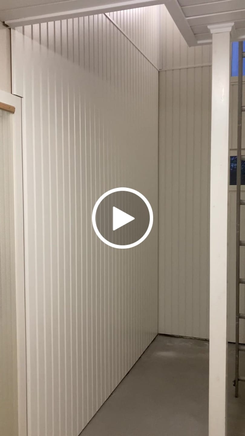 Customer video review of Helmipaneeli 15x95, Mänty, Valkoinen