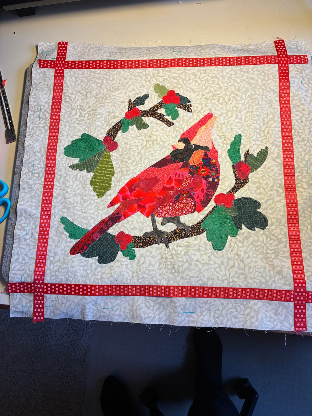 Customer photo review of Winter Cardinal Complete Kit