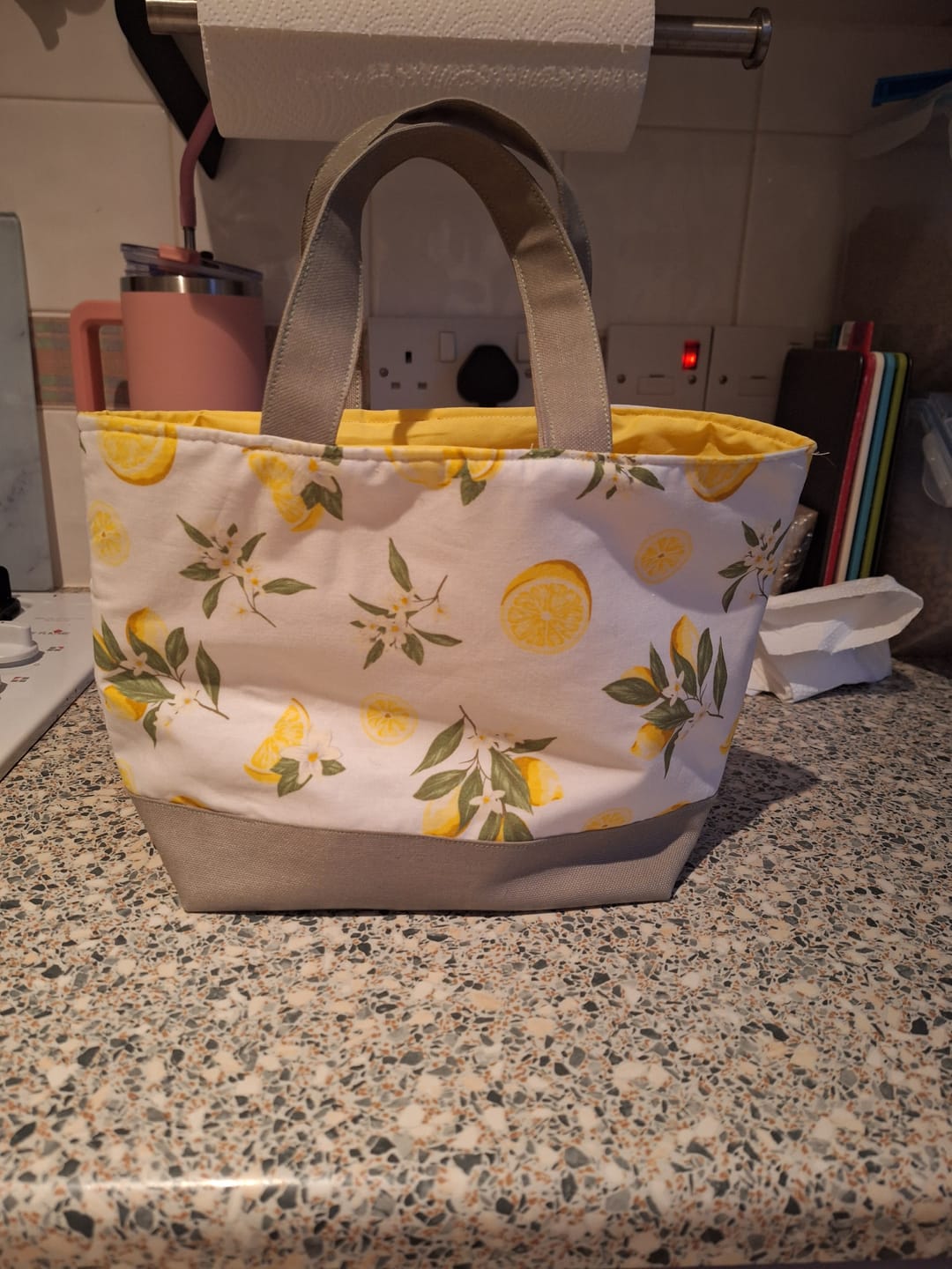 Customer photo review of Plain Soft Cotton Canvas Fabric