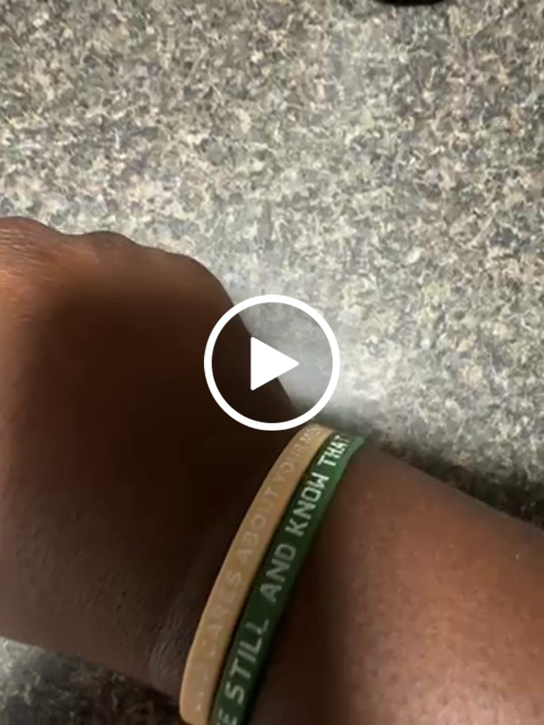 Customer video review of Christian Rubber Bracelet Packs