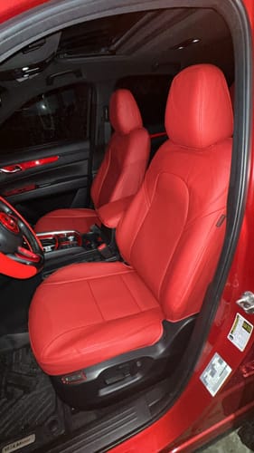 Customer photo review of Premium Custom-Fit Seat Covers