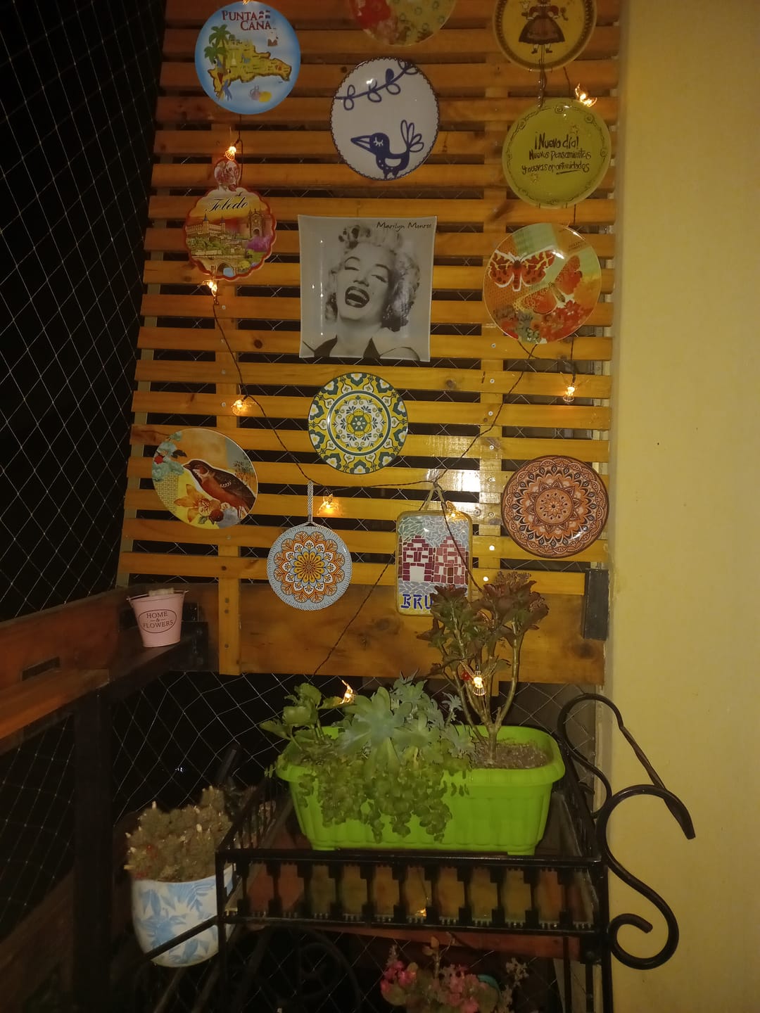 Customer photo review of Guirnalda de Colibrís Solares - Largo 6,5 m / Luz Cálida o Multicolor / IP65