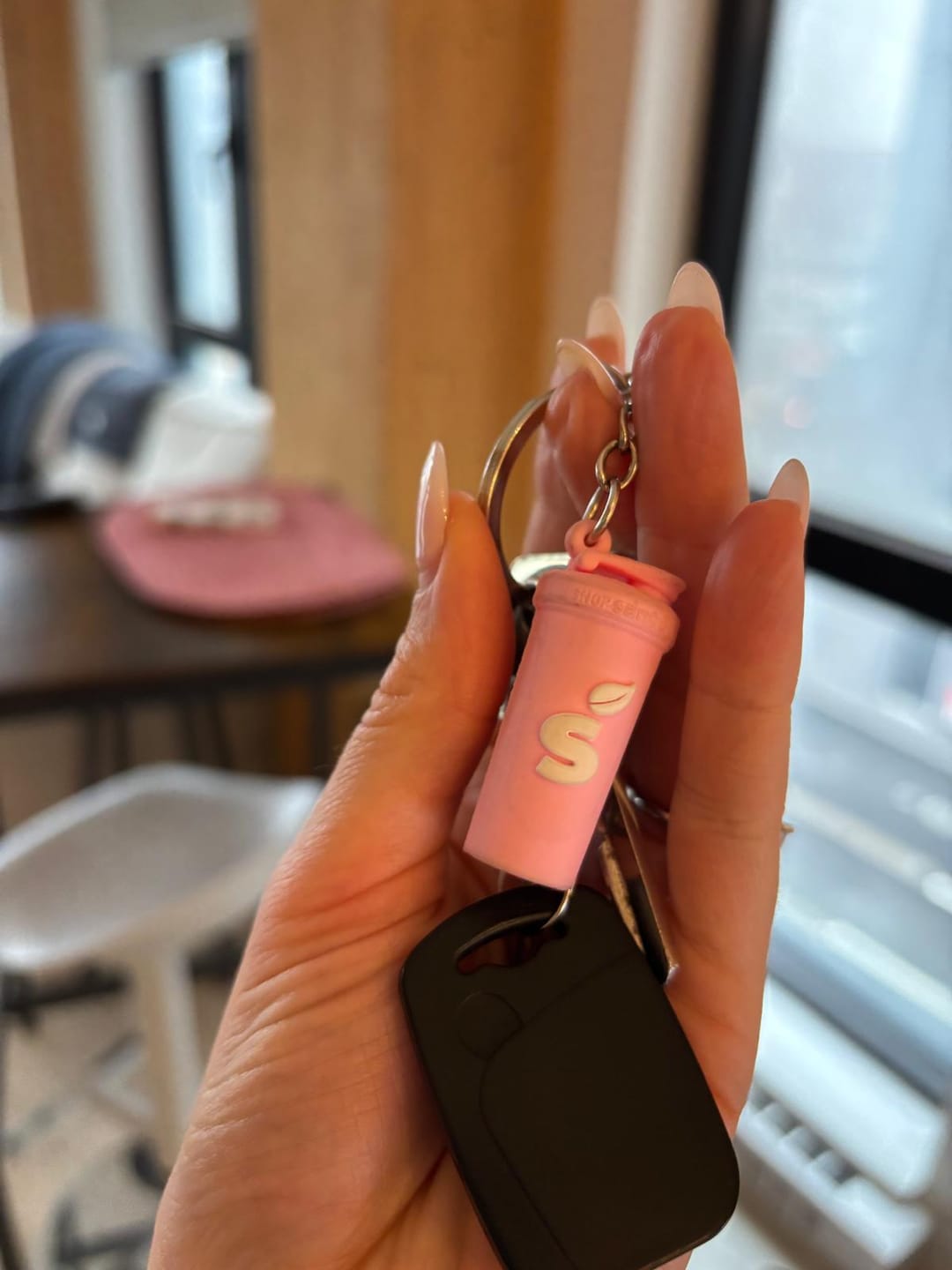 Customer photo review of Shop Santé - Mini Shaker Porte-Clé - Gratuit