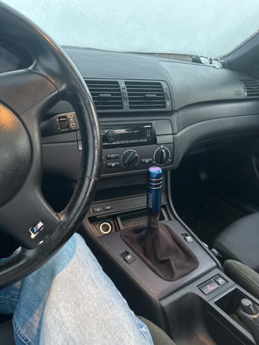 Customer photo review of BRD Shift Knob Burned Blue