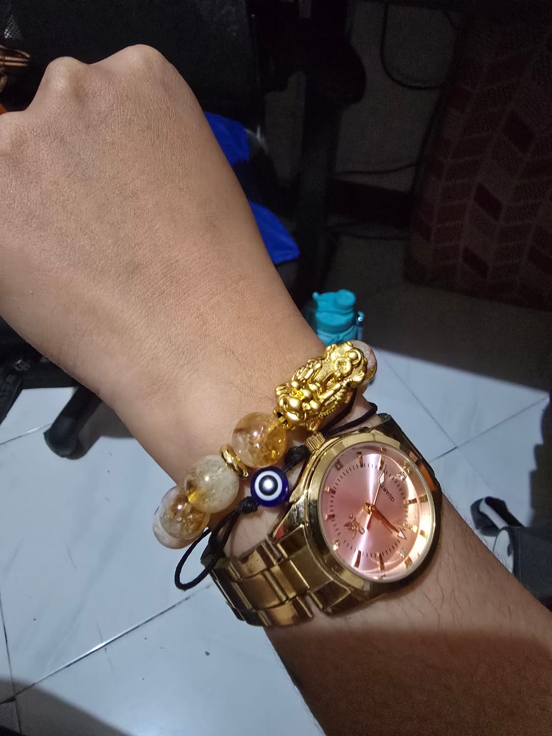 Customer photo review of Citrine with 24K Gold PiYao for Abundance - Success - Good Fortune