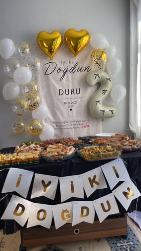 Başak B. review of Kişiselleştirilebilir Doğum Günü Örtüsü (#1) image 1 out of 3