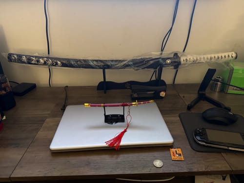 Customer photo review of Ghost of Tsushima Katana (SHARP)