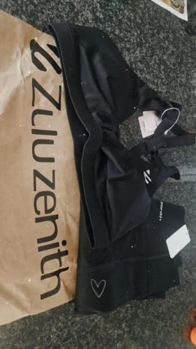 Customer photo review of High Waisted Tummy Control Butt Lifting Leggings with Pockets