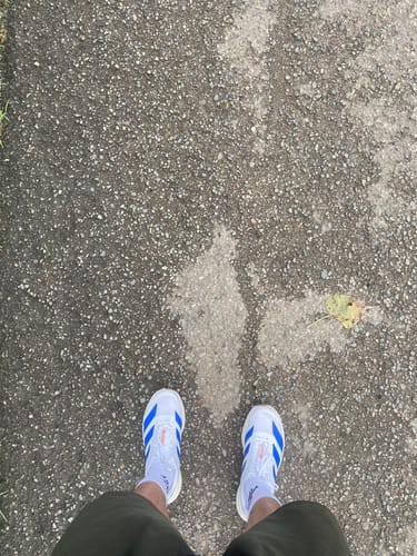 Customer photo review of adidas Men's Adizero EVO SL Running Shoes