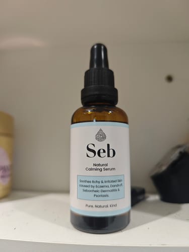Customer photo review of Seb Natural Calming Serum