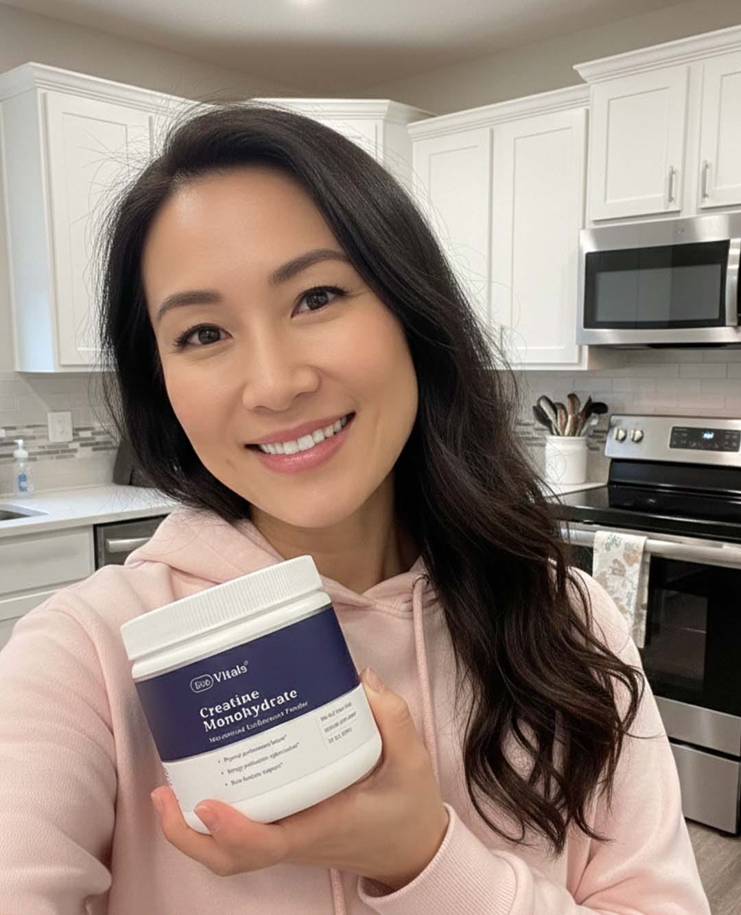 Customer photo review of Creatine Monohydrate
