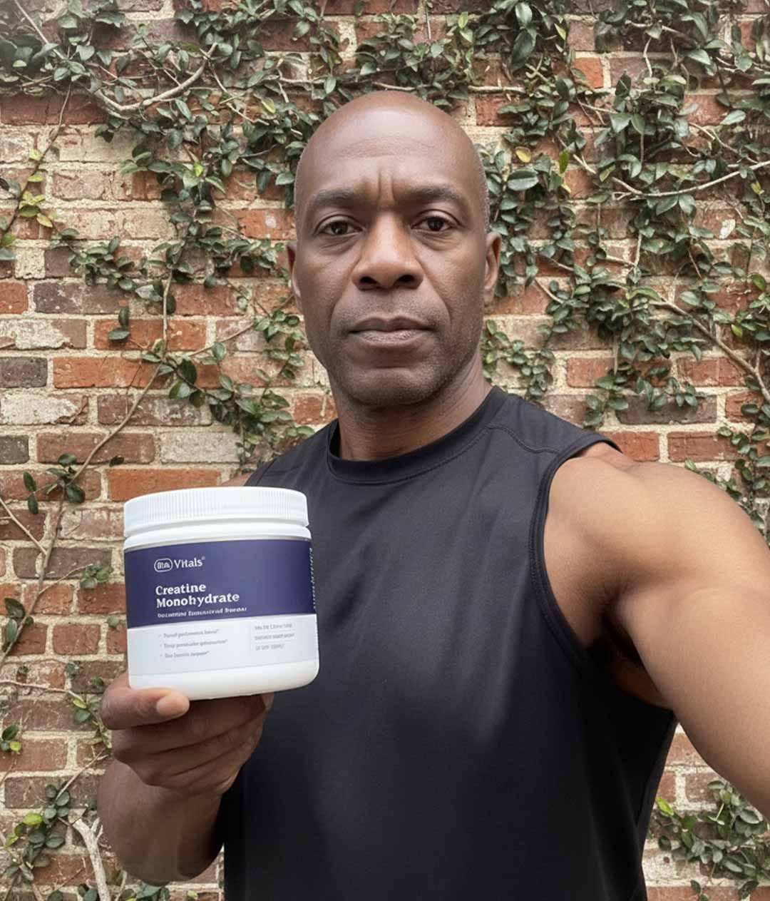 Customer photo review of Creatine Monohydrate