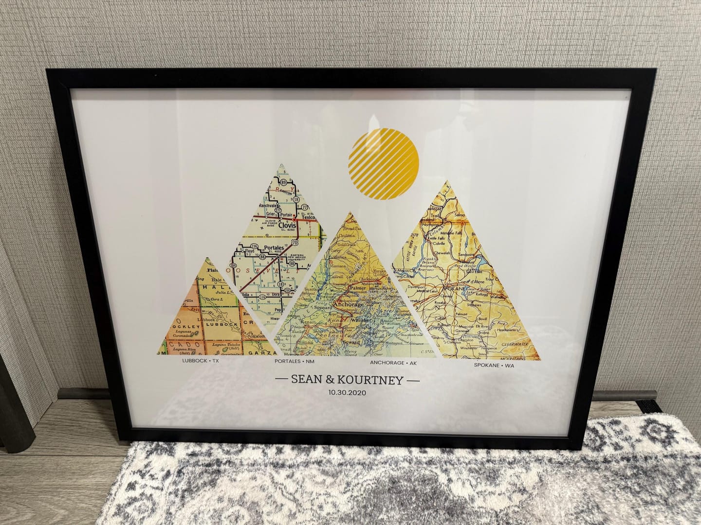 Customer photo review of Milestones Map [Digital Only]