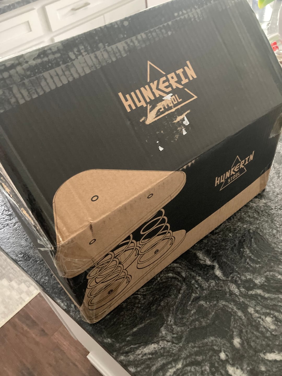 Customer photo review of Hunkerin Stool