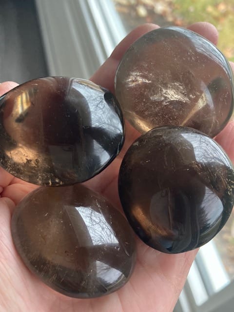 Customer photo review of Smoky Quartz Orb, Kit of 4