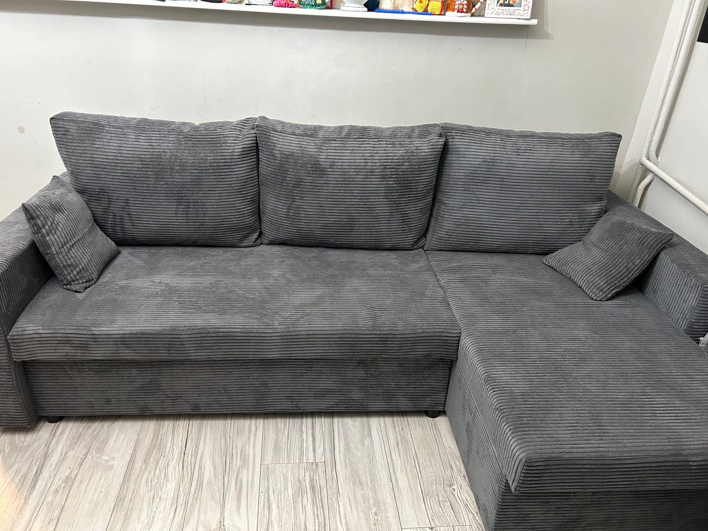 Customer photo review of Poduszki SNUG sztruks