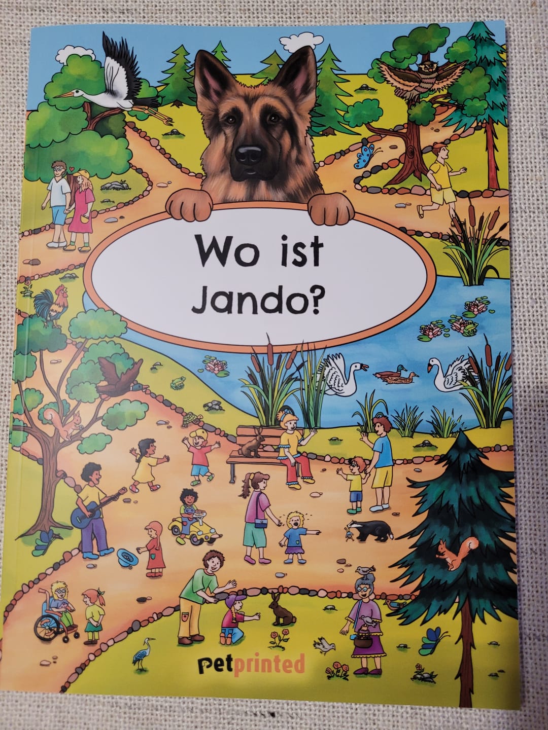 Customer photo review of Wo bist du? - Personalisiertes Hunde-Wimmelbuch