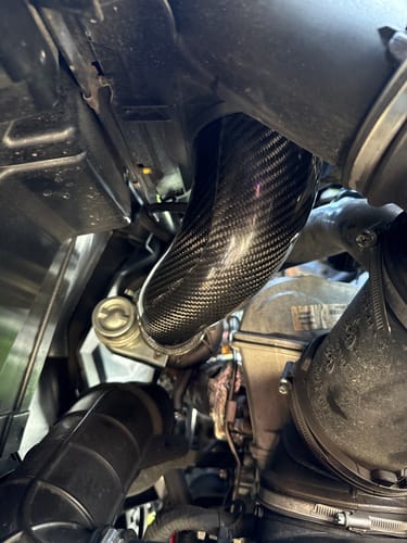 Customer photo review of RPM Can-Am X3 High Flow Carbon Intake Kit