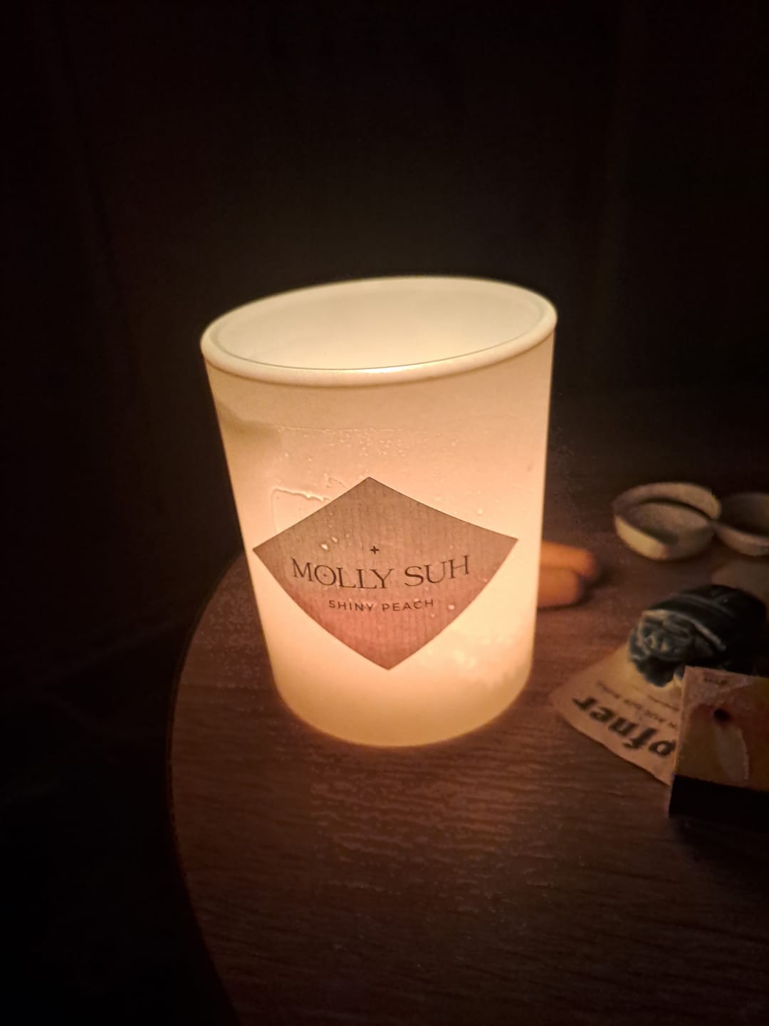 Customer photo review of Shiny Peach