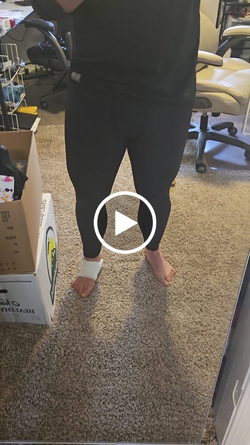 Customer video review of Compression Swim / Workout Leggings for Men UPF 50+
