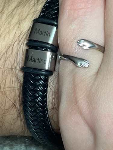 Customer photo review of Bracelet: Viking