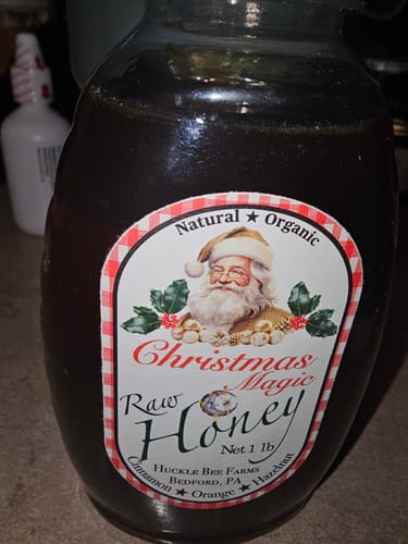 Customer photo review of A Holiday Favorite: Christmas Magic Honey 🎄