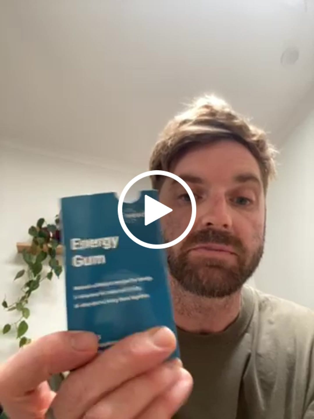 Customer video review of Energy & Focus Gum