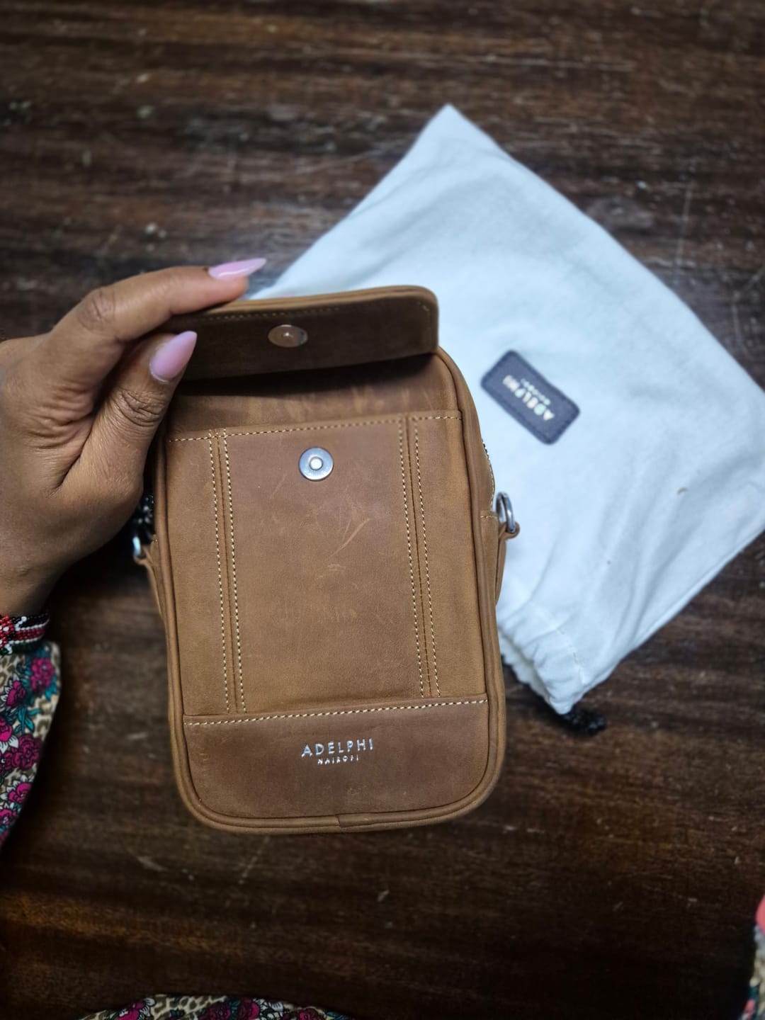Customer photo review of Crossbody Phone Bag