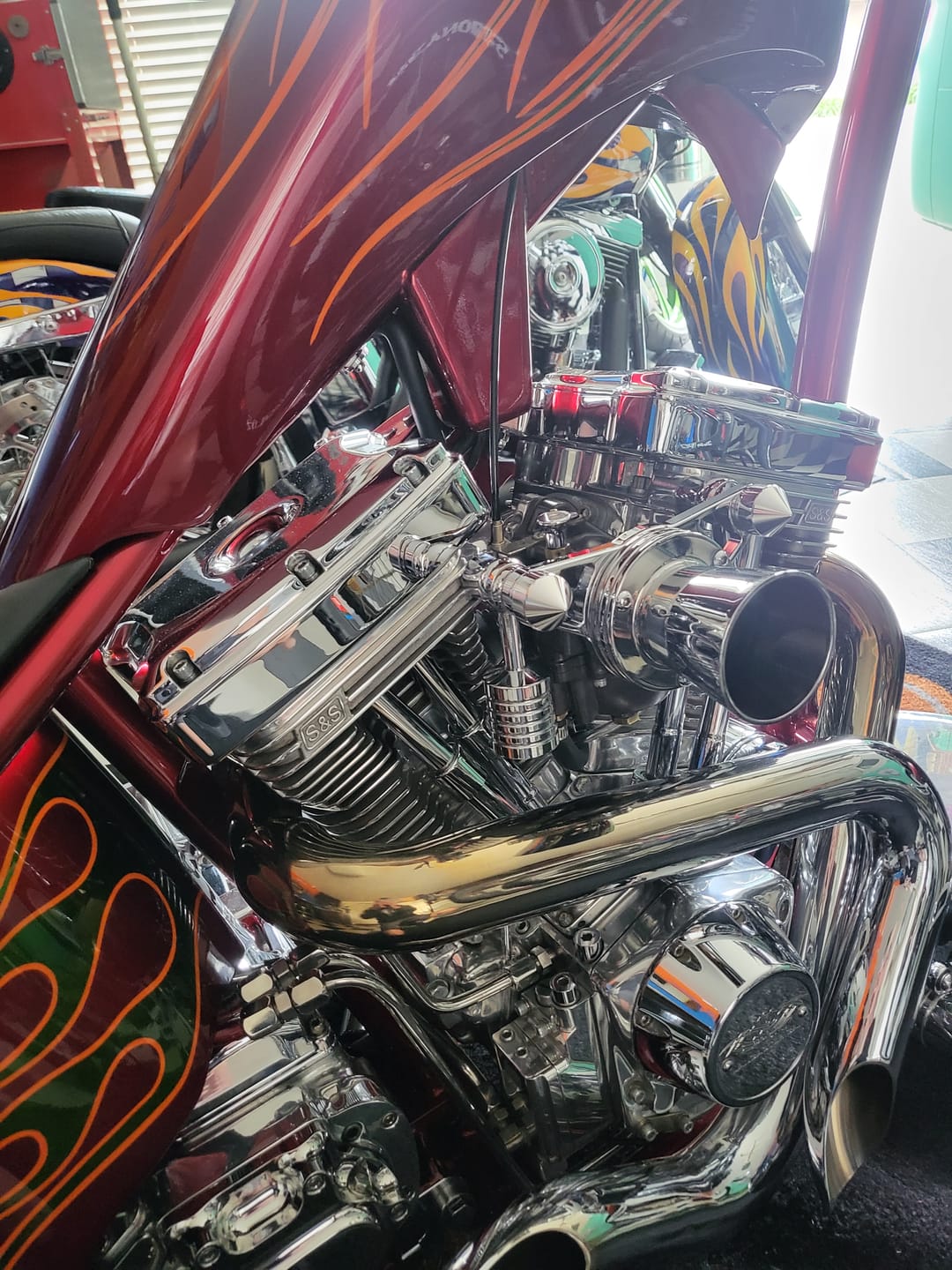 Customer photo review of FSD Billet Bolt Head Covers Spiked/Flat